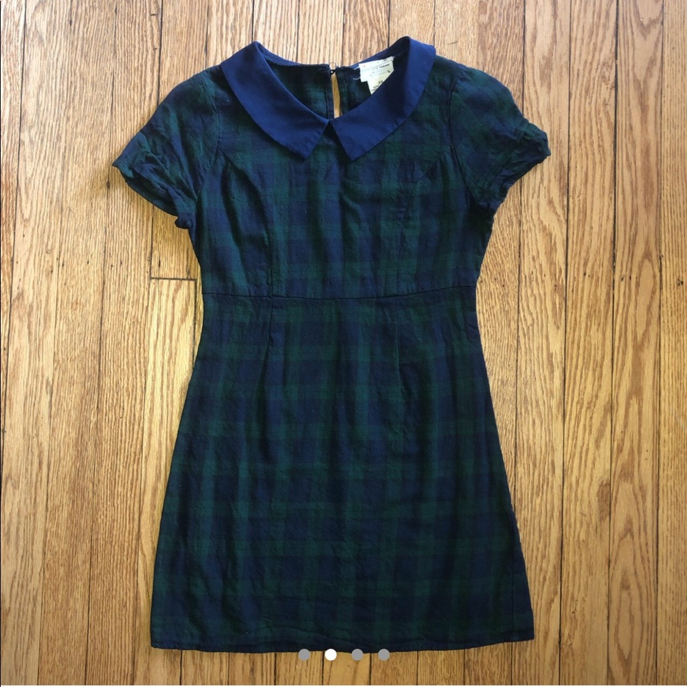 Mini checked Urban Outfitters dress